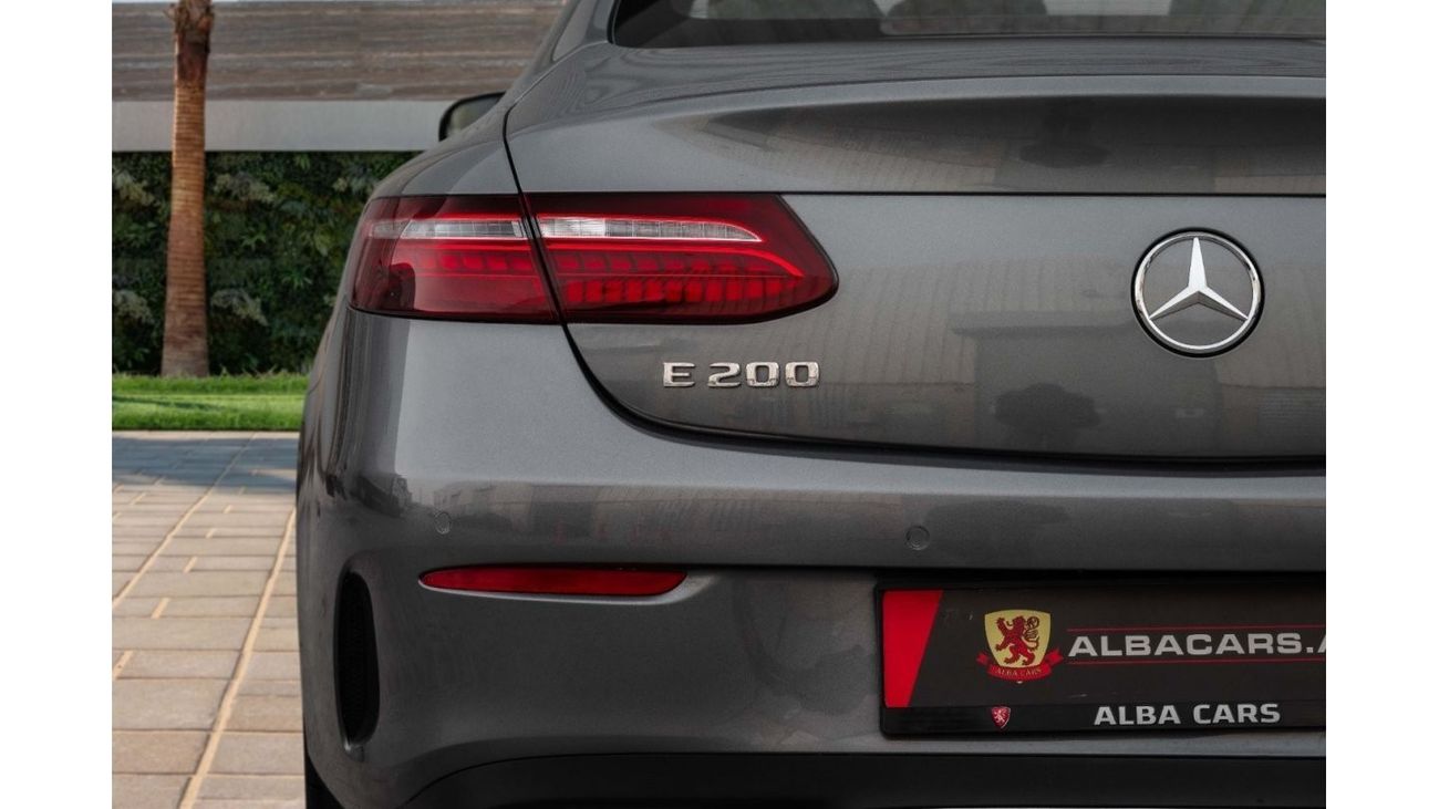 Mercedes-Benz E 200 Coupe 200 Coupe AMG | 4,112 P.M  | 0% Downpayment | Agency Warranty!