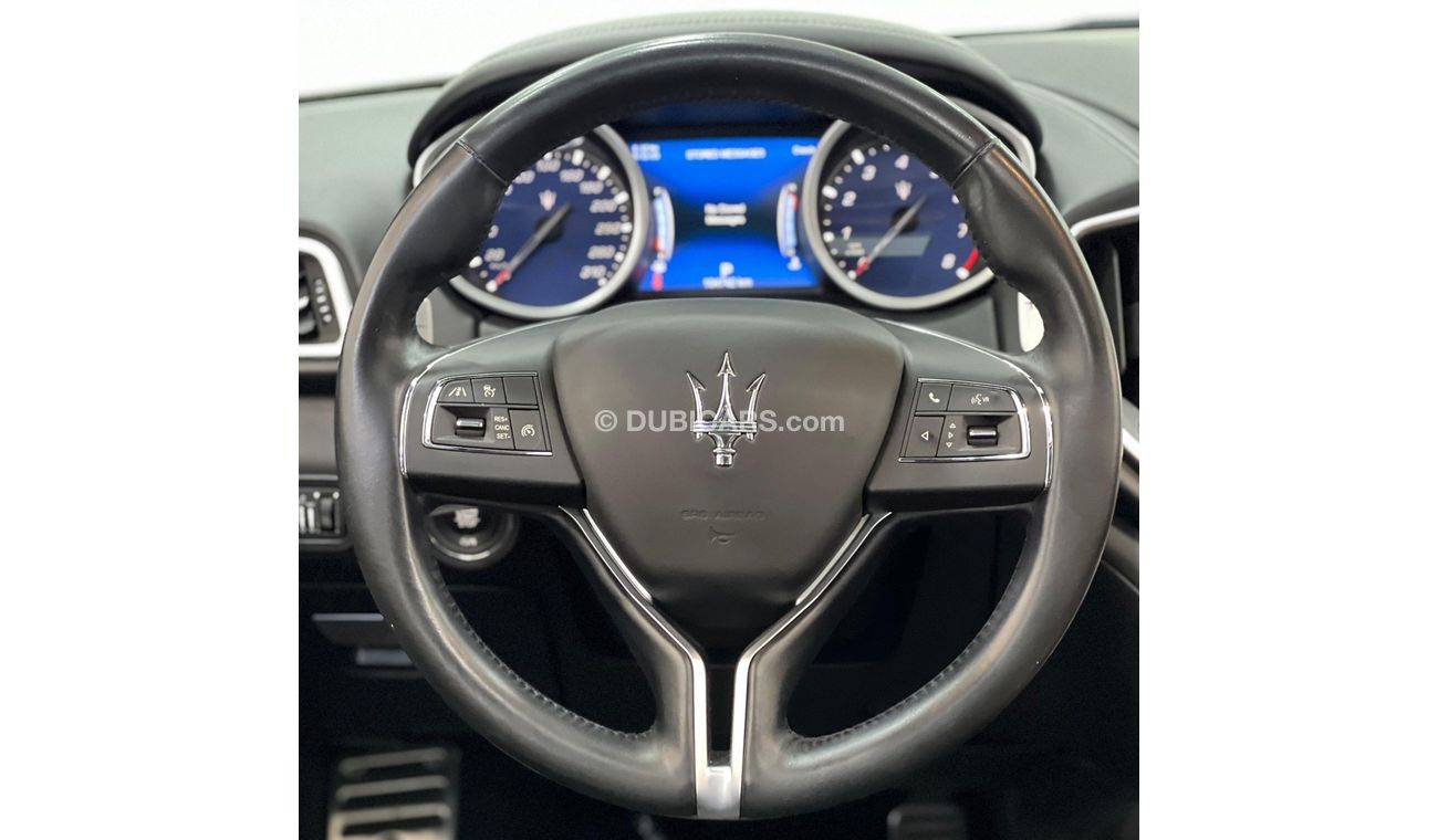 Maserati Ghibli 2019 Maserati Ghibli GranLusso, Warranty, Full Maserati Service History, Excellent Condition, GCC