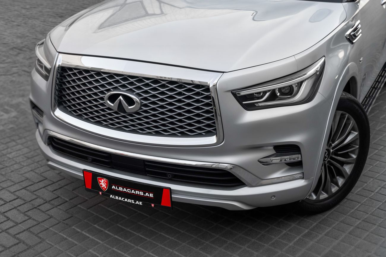 إنفينيتي QX80 QX80 | 2,644 P.M | 0% Downpayment | Low KM | Warranty | Agency History!