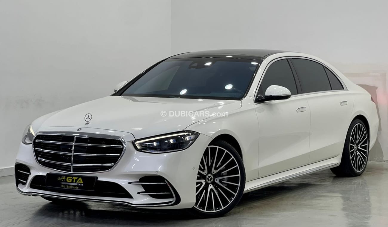 Mercedes-Benz S 580 4M Exclusive 2022 Mercedes S580 4matic, Mercedes Warranty + Service Contract, GCC