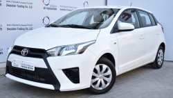 Toyota Yaris 1.3L SE HATCHBACK 2016 GCC SPECS WITH DEALER WARRANTY STARTING FROM 29,900 DHS