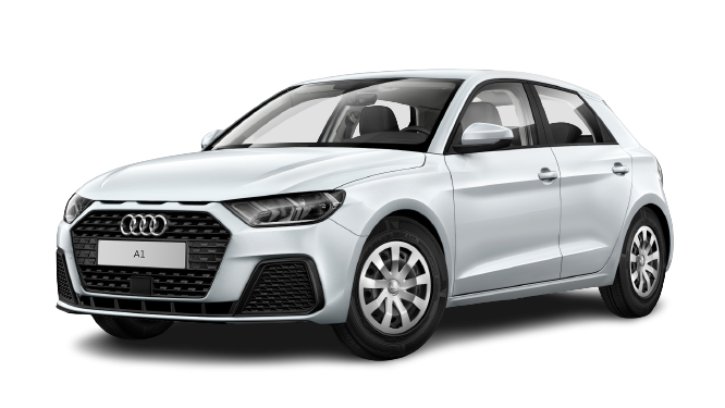 Audi A1 cover - Front Left Angled