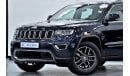 Jeep Grand Cherokee EXCELLENT DEAL for our Jeep Grand Cherokee Limited 4x4 ( 2017 Model ) in Blue Color GCC Specs