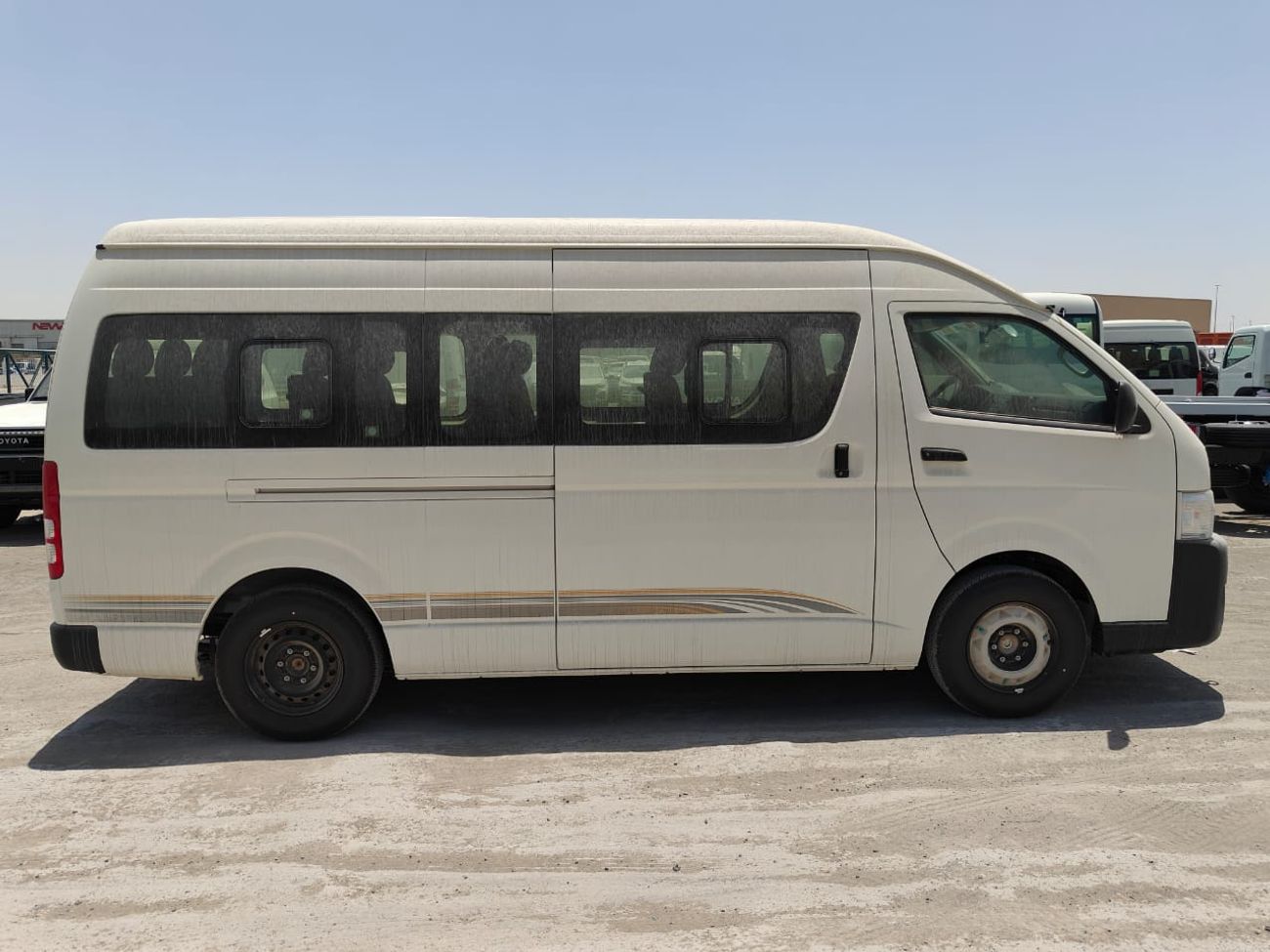 تويوتا هاياس 2025 Toyota Hiace (Old-Shape) High-Roof 16-Seater Passenger Van 2.7L 4-Cyl Petrol M/T RWD Africa Onl