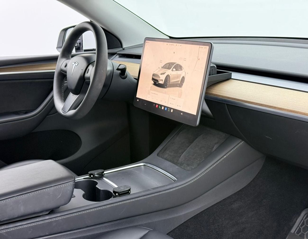 تسلا موديل Y LONG RANGE 2022 Tesla Model Y Long Range, Tesla Warranty+Full Tesla Service History, GCC Specs
