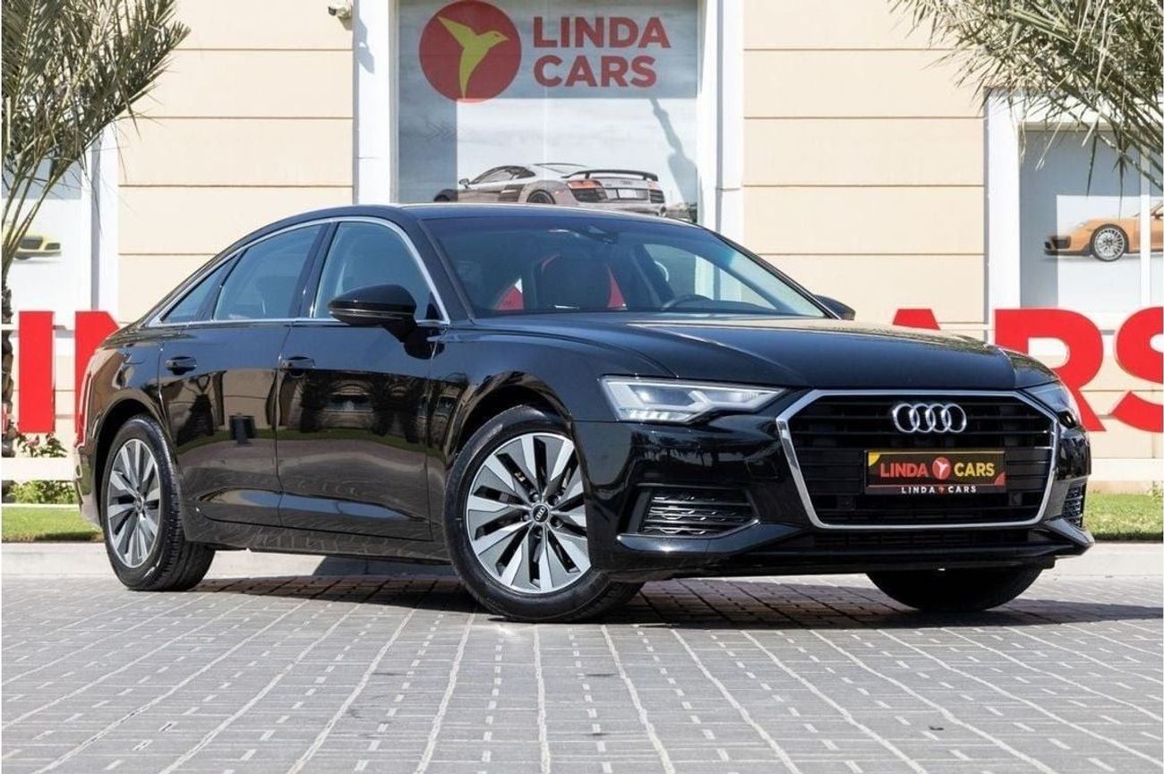 أودي A6 40 TFSI 2.0L Audi A6 40TFSI 2022 GCC under Warranty with Flexible Down-Payment.