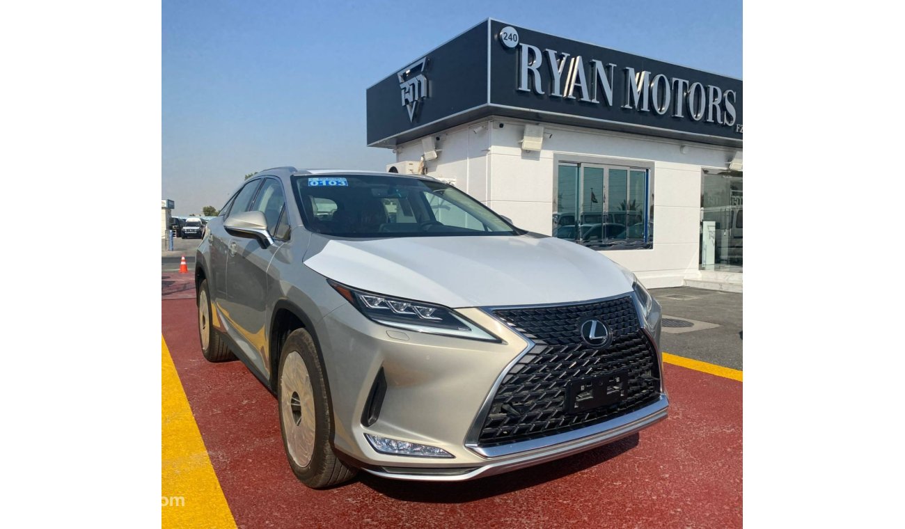 لكزس RX 350 لكزس RX350 3.5 لتر. سيارة دفع رباعي لون ذهبي موديل 2021 بنزين دول مجلس التعاون الخليجي