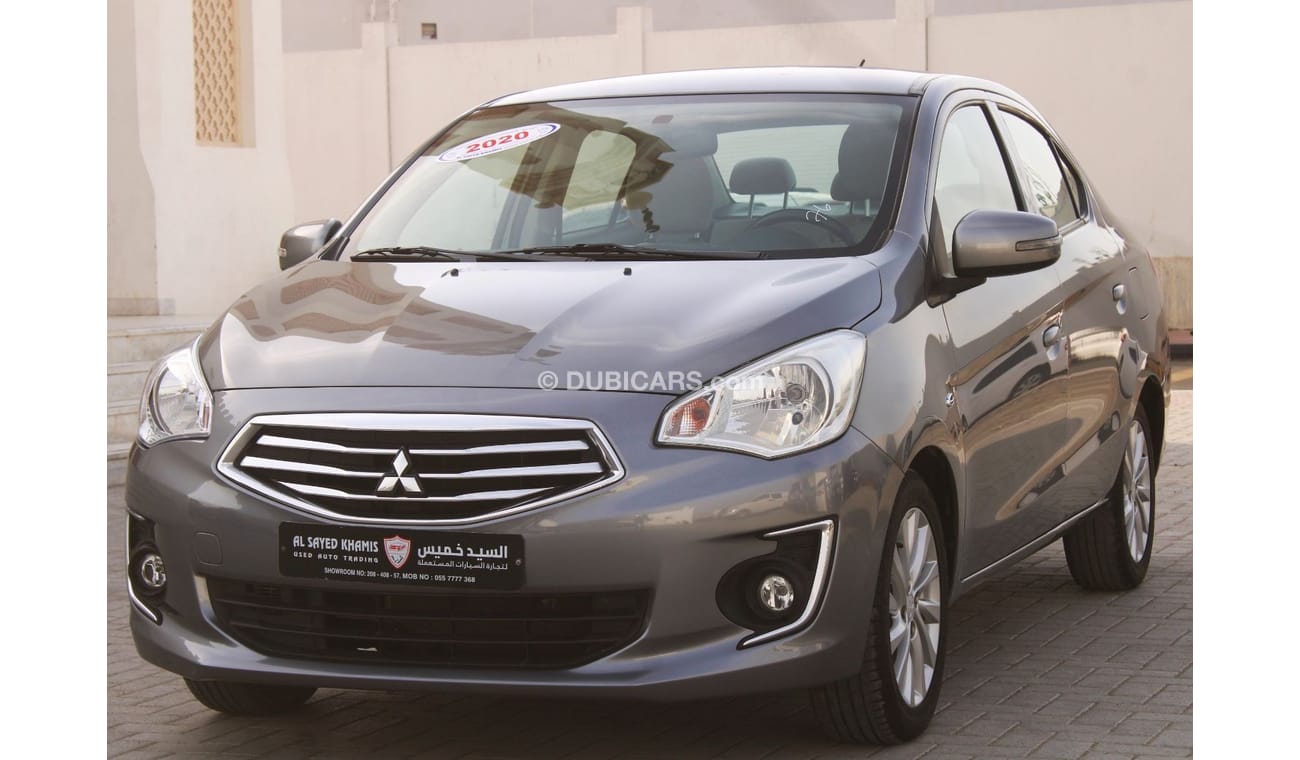 Mitsubishi Attrage GLX Mid Mitsubishi Attrage 2020 GCC, in excellent condition, without accidents