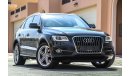 Audi Q5 45 TFSI 2014 GCC under Warranty with Zero Down-Payment.