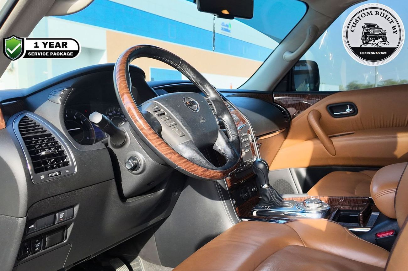 Nissan Patrol Nissan Patrol White Platinum / 1 Year Service Package Included