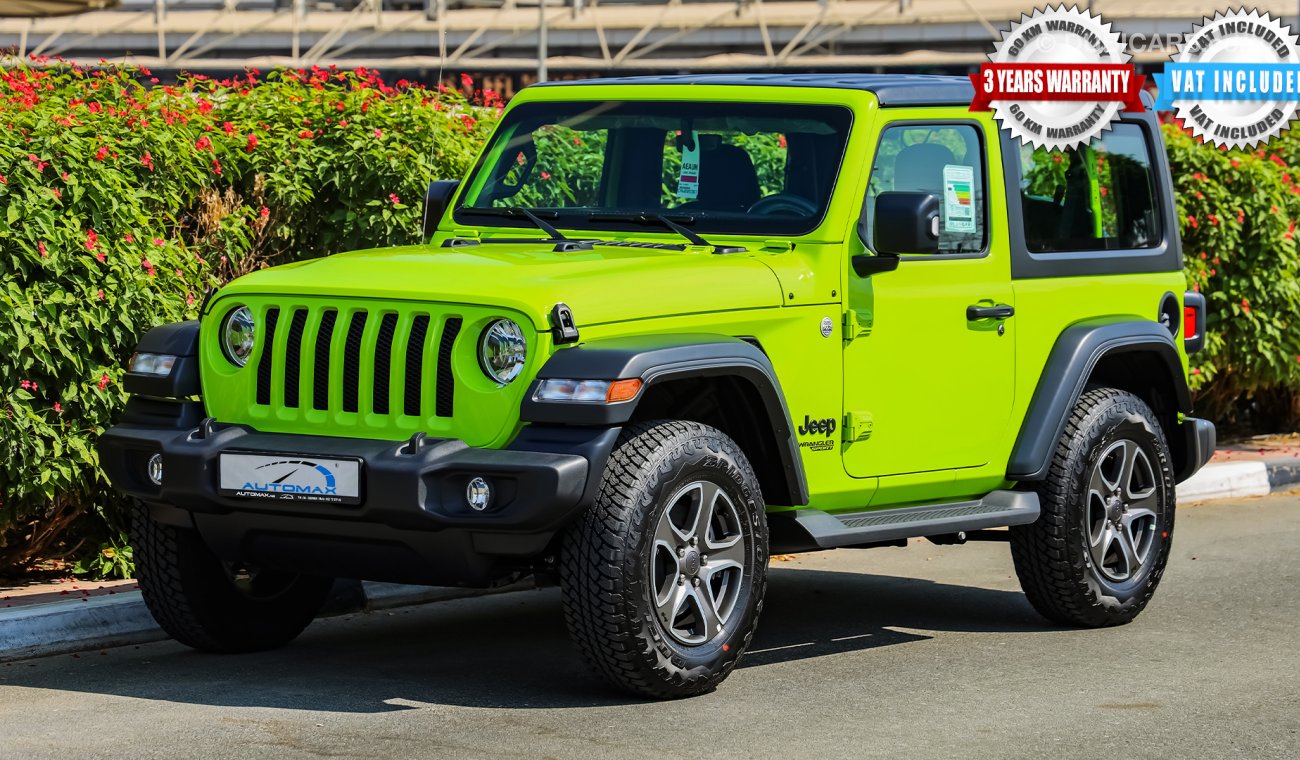 Jeep Wrangler Sport Plus V6 3.6L , 2021 , GCC , 0Km , W/3 Yrs or 60K Km WNTY @Official Dealer