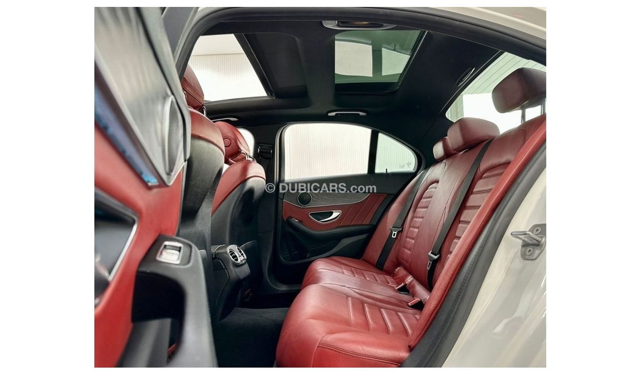 مرسيدس بنز C 200 Std 2017 Mercedes Benz C200 AMG, Warranty, Service History, Excellent Condition, GCC