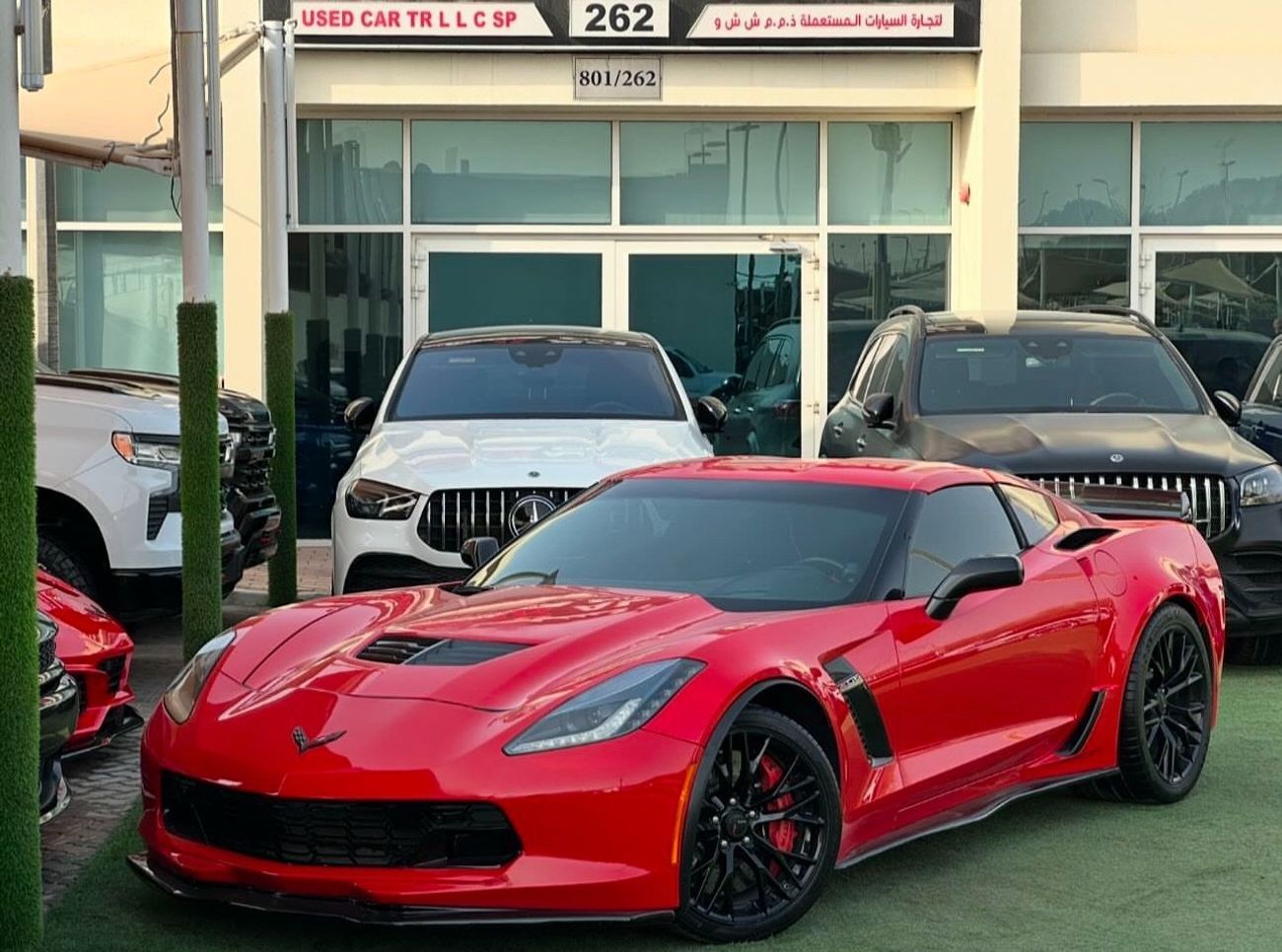 Chevrolet Corvette Z06 ‏CHEVROLET CORVETTE C7 Z06 2018 ‏Perfect condition ‏Full Option Full carbon fiber ‏650 HP