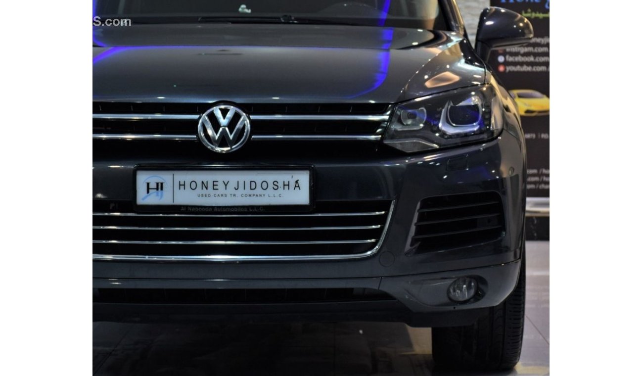 فولكس واجن طوارق FULL SERVICE AGENCY HISTORY! Volkswagen Touareg 2012 Model!! in Grey Color! GCC Specs