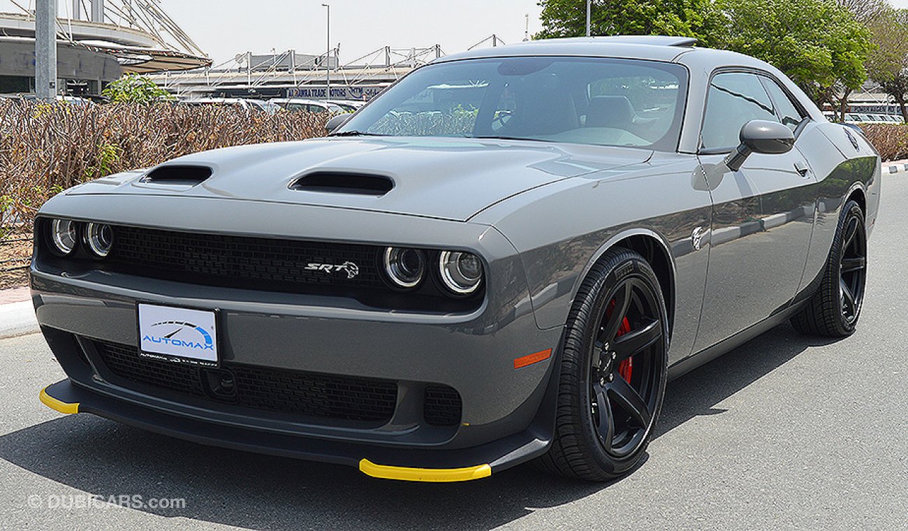 دودج تشالينجر 2019 Hellcat SRT, 6.2L V8 GCC, 717hp, 0km with 3 Years or 100,000km Warranty (EID OFFER)