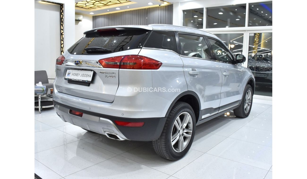 Geely Emgrand X7 EXCELLENT DEAL for our Geely Emgrand X7 Sport 4WD ( 2019 Model ) in Silver Color GCC Specs