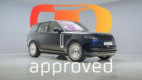 Land Rover Range Rover P530 HSE | AED 9,079 PM | Warranty Oct-2027 | GCC