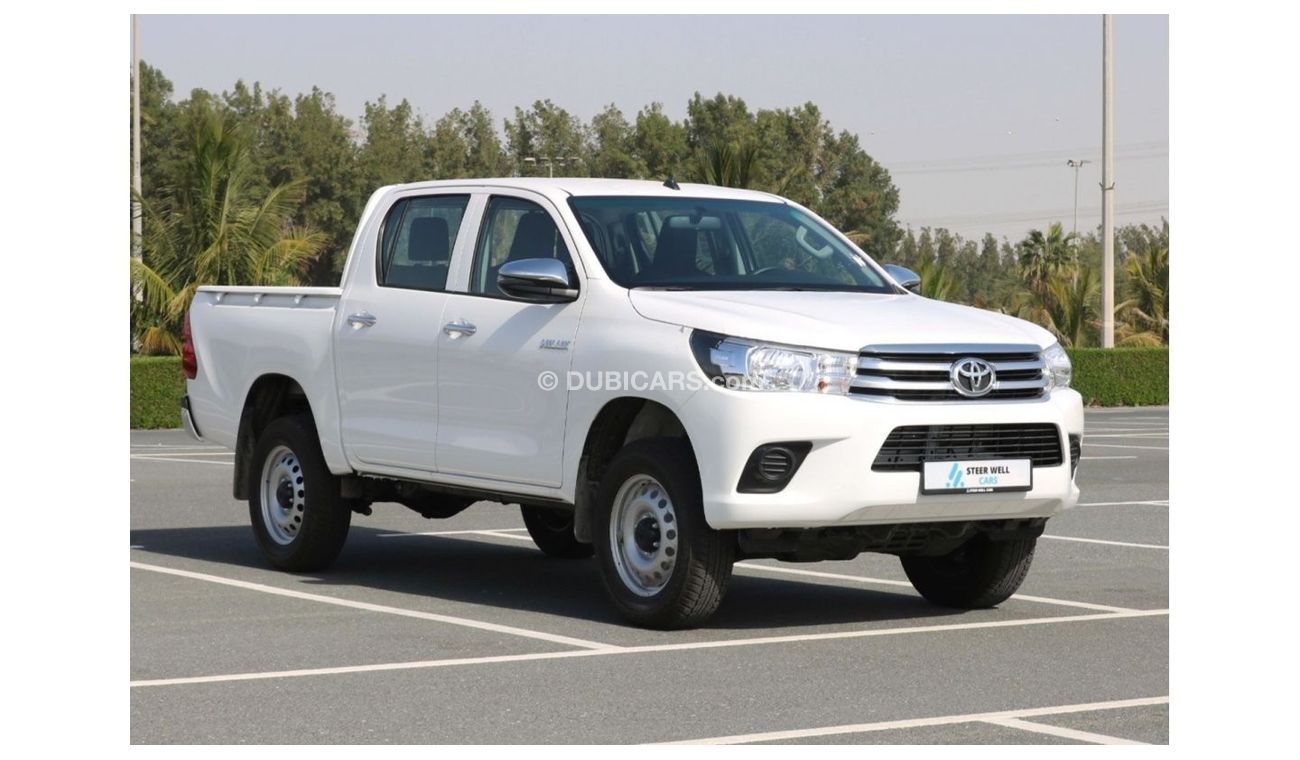 Toyota Hilux 2022 | DLX BASIC DIESEL MT 4X4 - BLACK INTERIOR AND FABRIC SEATS WITH GCC SPECS - EXPORT ONL