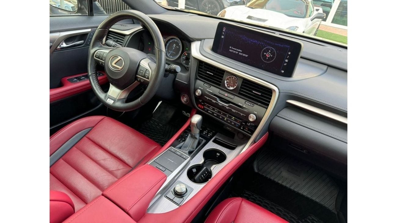 لكزس RX 350 F-سبورت لكزس RX 350 2020 F SPORT وارد كندا صبغ وكالة كلين تايتل صبغ وكالة بحاله ممتازه