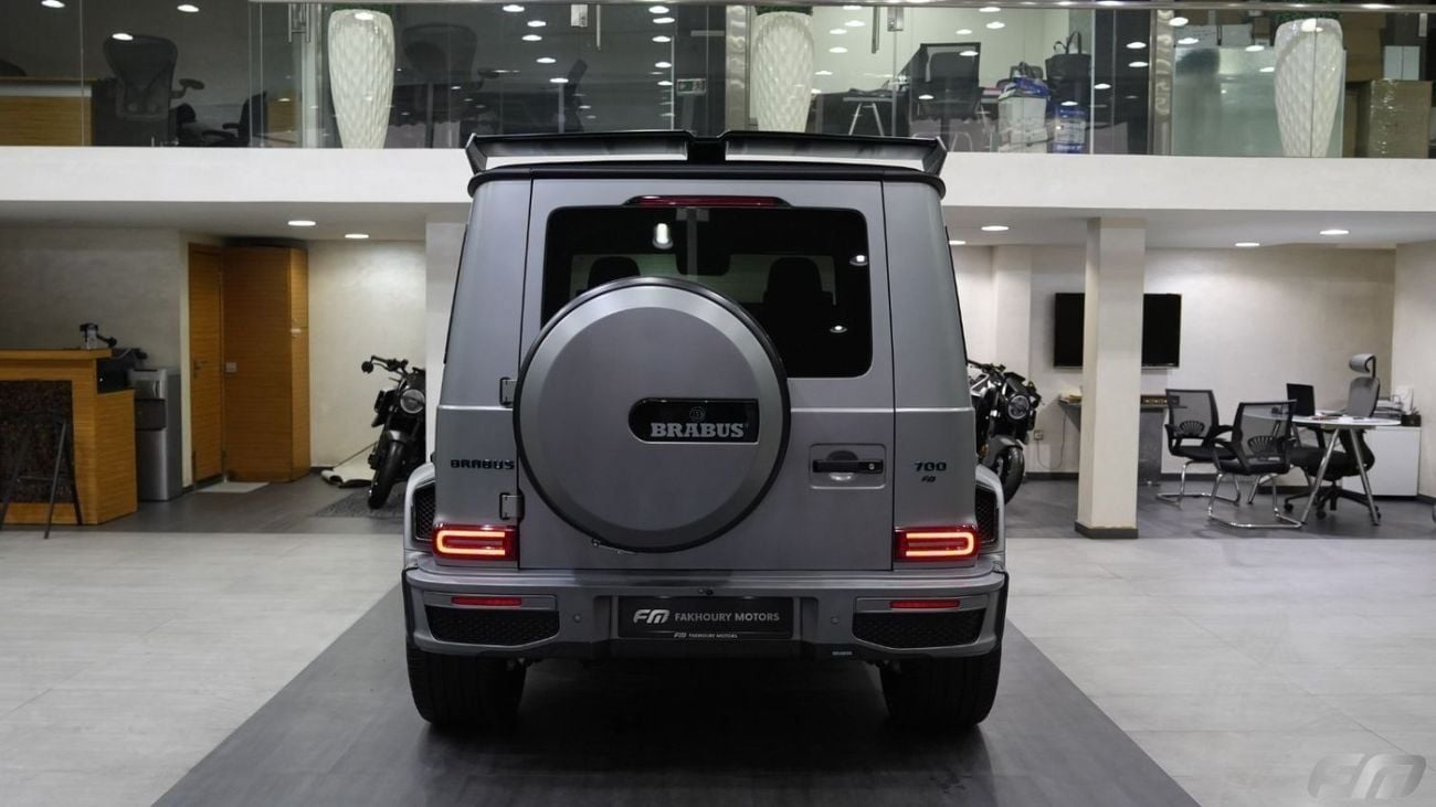 Mercedes-Benz G 63 AMG ORIGINAL BRABUS G700 2025 WITH CERTIFICATE – BRABUS CERTIFIED COMPLETE BUILD