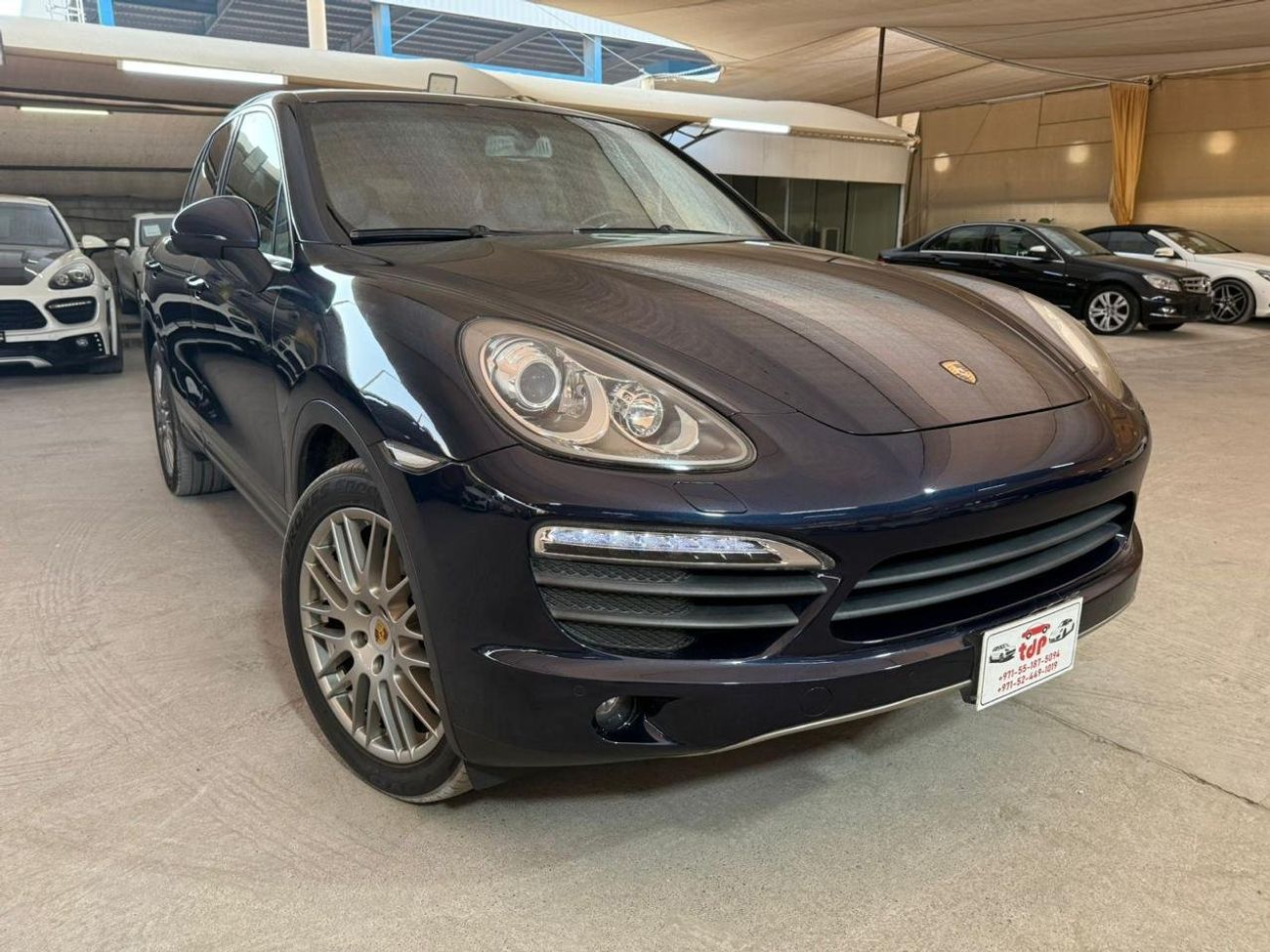 Porsche Cayenne S 4.8L | RARE TITANIUM BLUE INTERIOR | SERVICE HISTORY | SPORTS CHRONO PACKAGE
