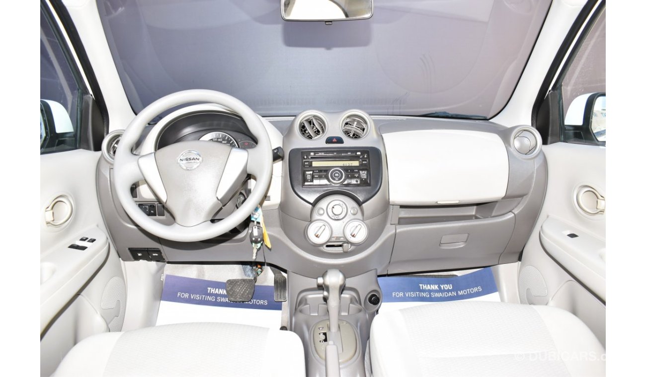 Nissan Micra AED 429 PM | 1.5L SV GCC DEALER WARRANTY