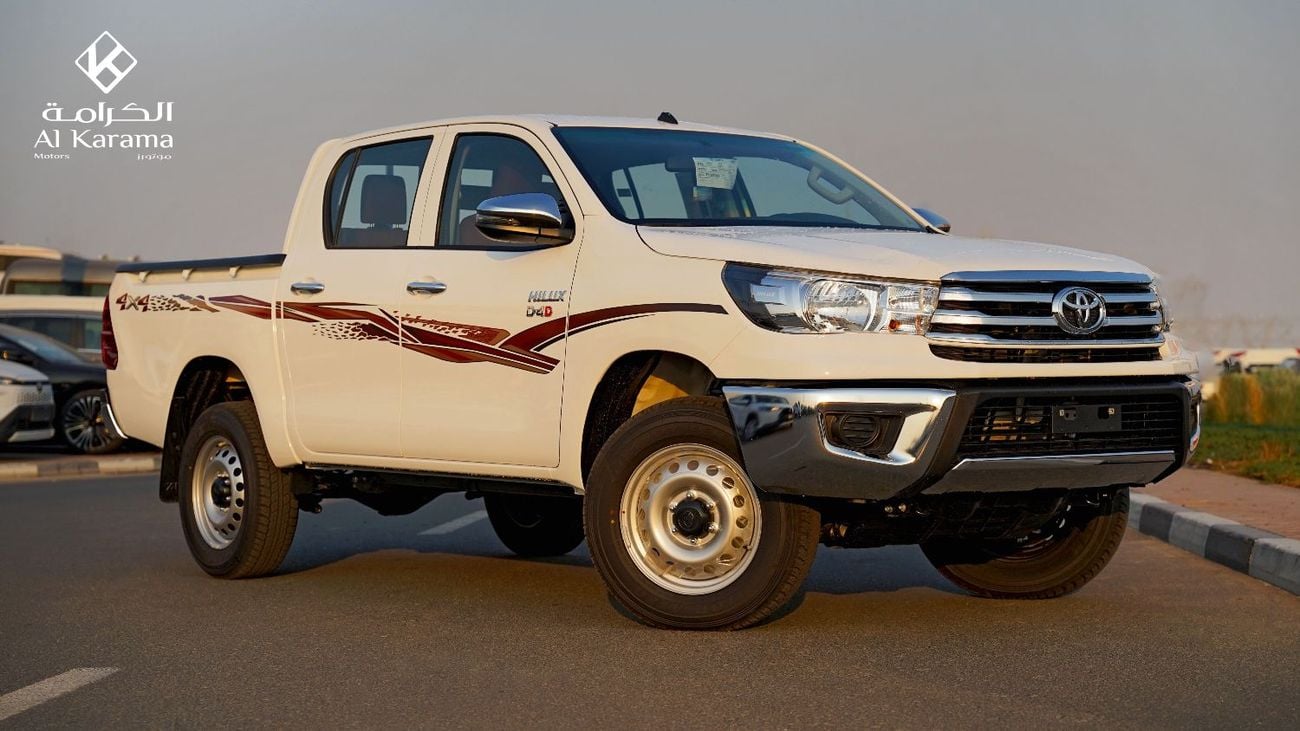 Toyota Hilux GL 2 | 2.4L | D-4D | Manual Gears | 4WD Drive | GCC Specs | Zero KM