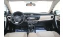 Toyota Corolla 2.0L SE+ 2015 GCC DEALER WARRANTY