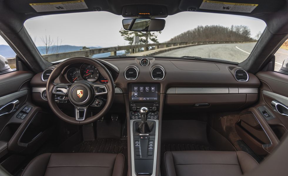 Porsche Cayman interior - Cockpit