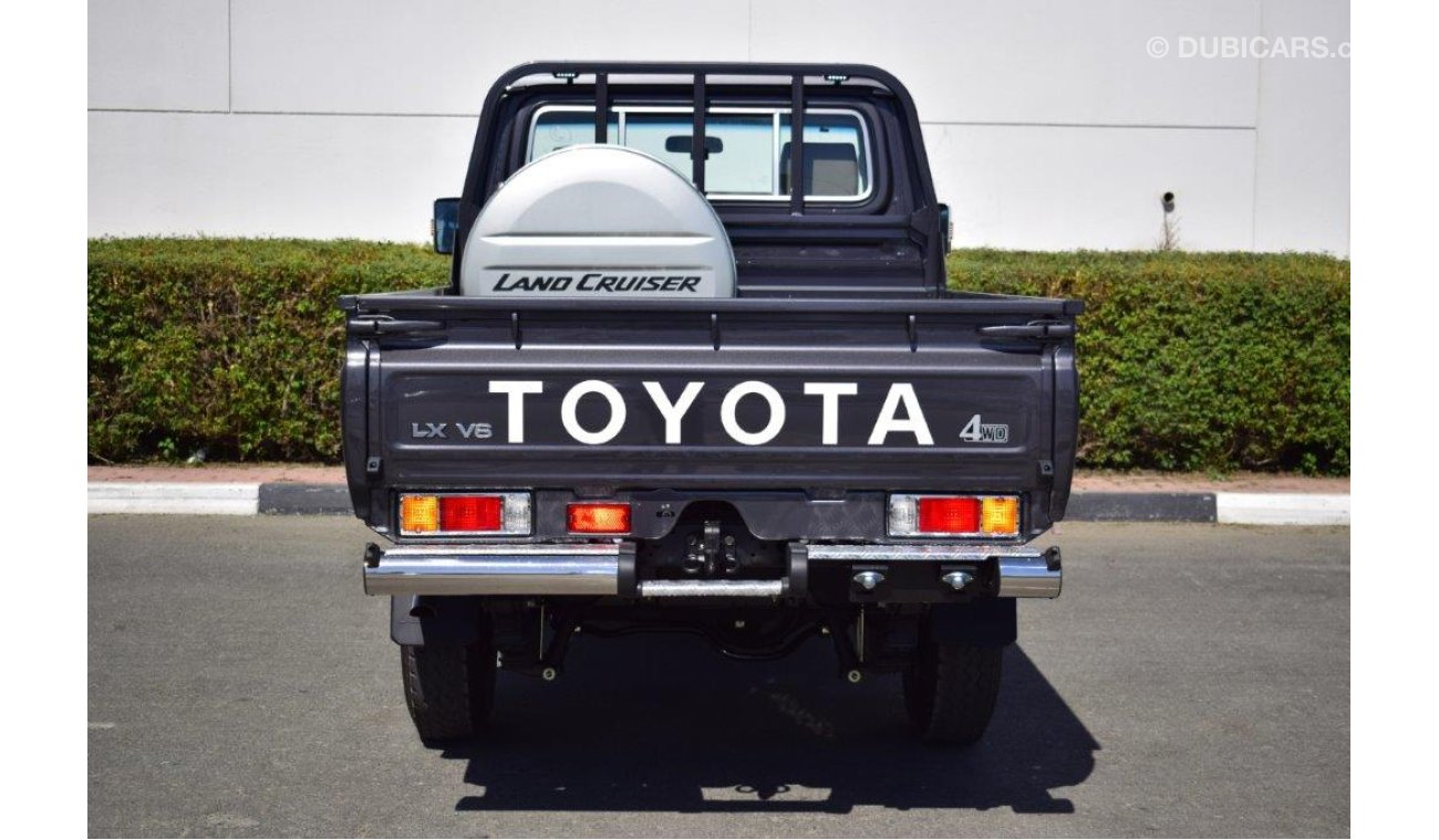 تويوتا لاند كروزر بيك آب 79 SINGLE CAB PICKUP LX-G V6 4.0L PETROL 4WD MT