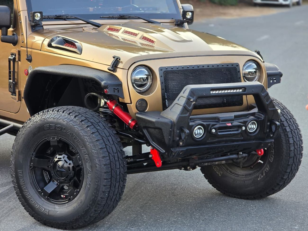 Jeep Wrangler Sahara 3.6L A/T JEEP WRANGLER SAHARA 2015 // GCC // ORGINAL PAINT // ACCIDENT FREE // 2 KEYS // PERF