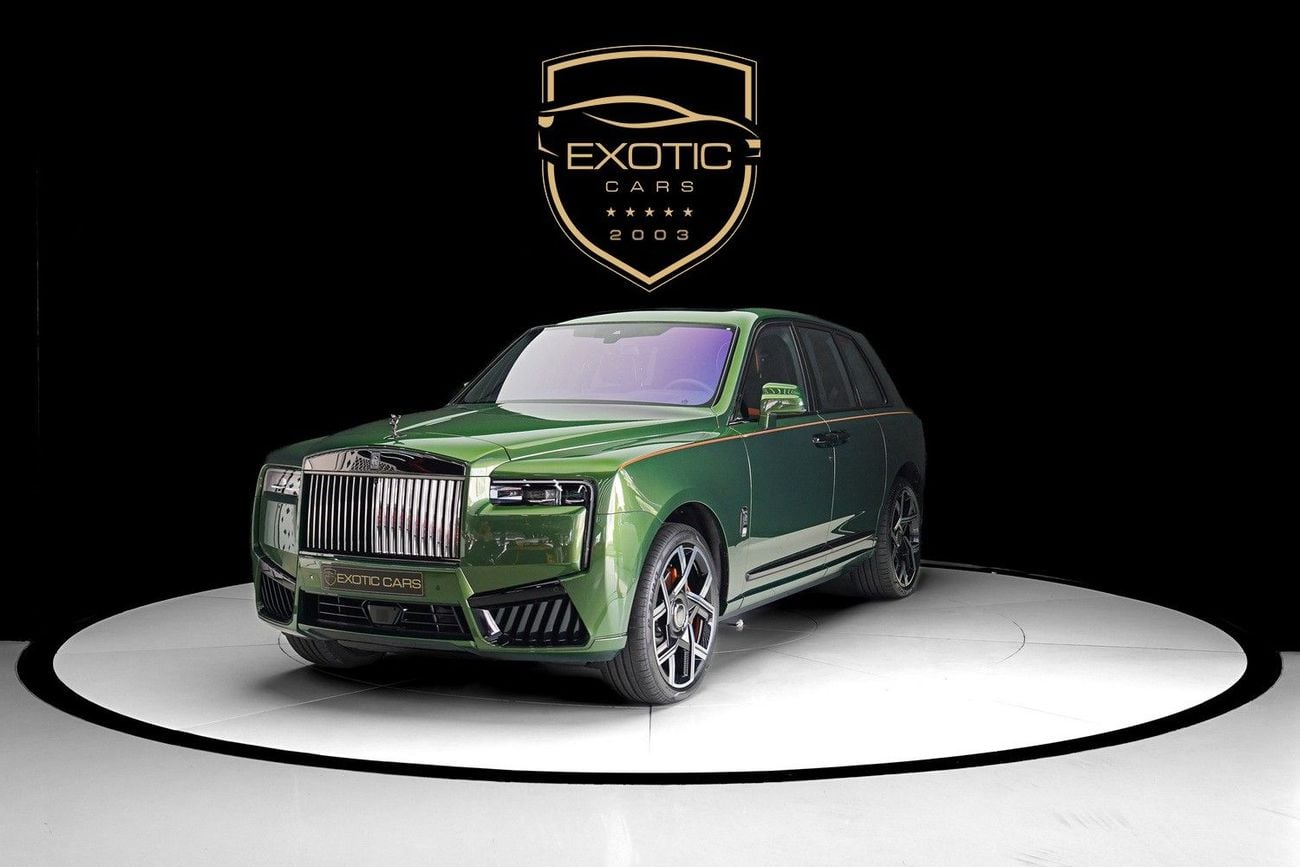 Rolls Royce Cullinan BLACK BADGE