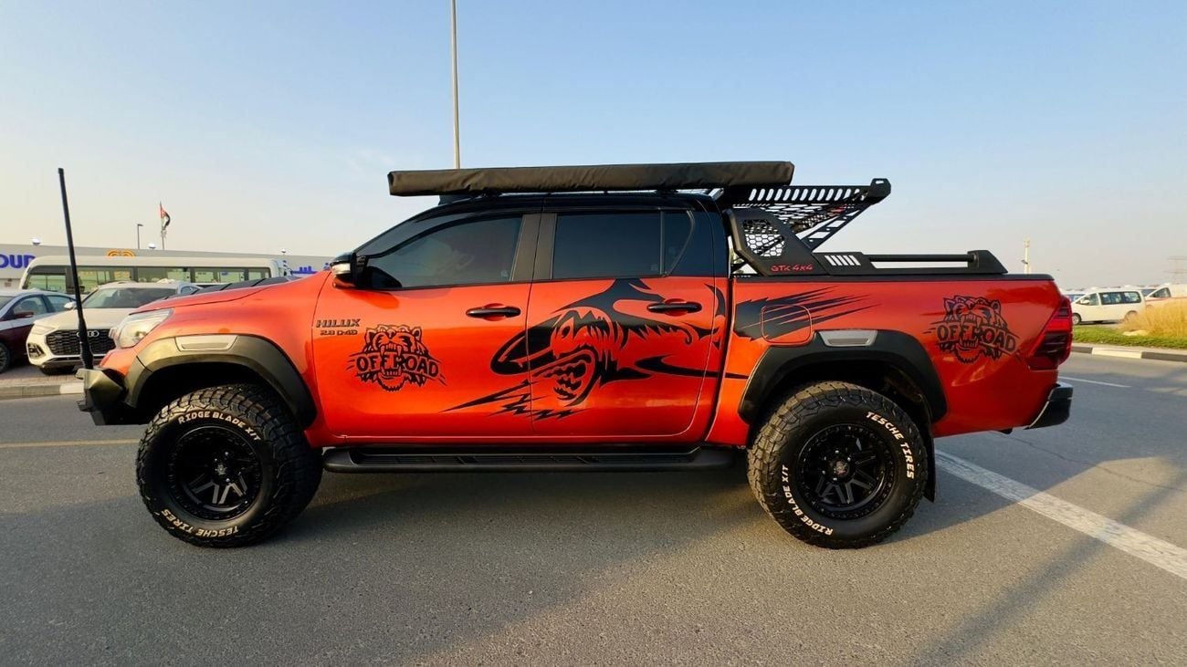 Toyota Hilux MODIFIED TO GR SPORTS | 2.8L DIESEL ENGINE | GTK SPORTS BAR