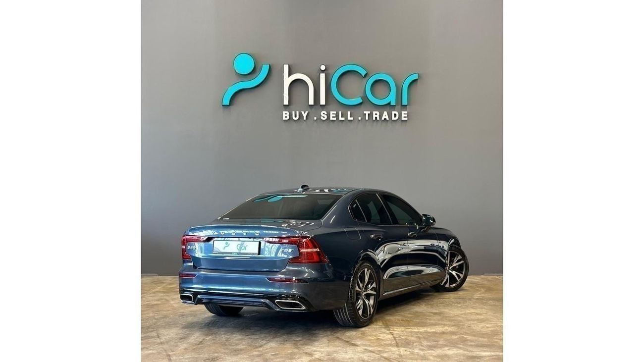 Volvo S60 AED 1,532pm • 0% Downpayment • R Design • Agency Warranty & Service 2026