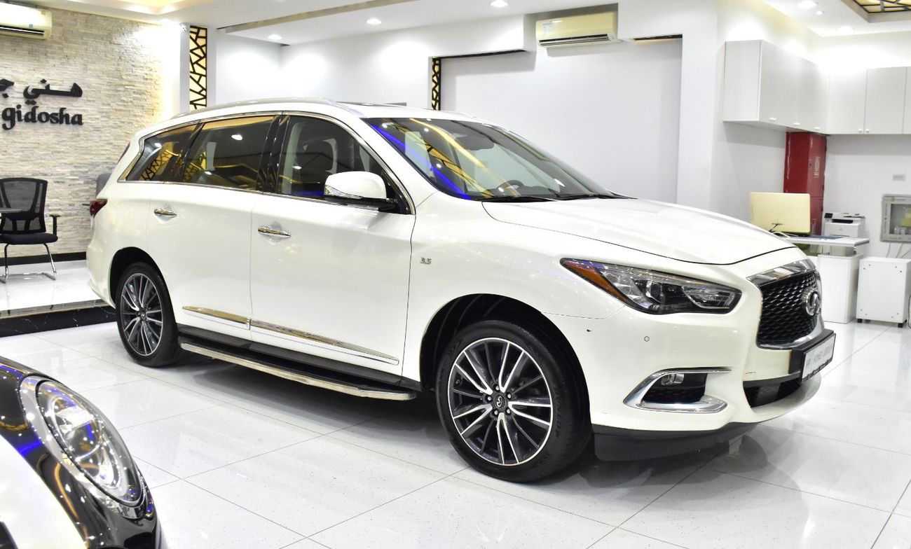 إنفينيتي QX60 EXCELLENT DEAL for our Inifiniti QX60 ( 2018 Model ) in White Color GCC Specs
