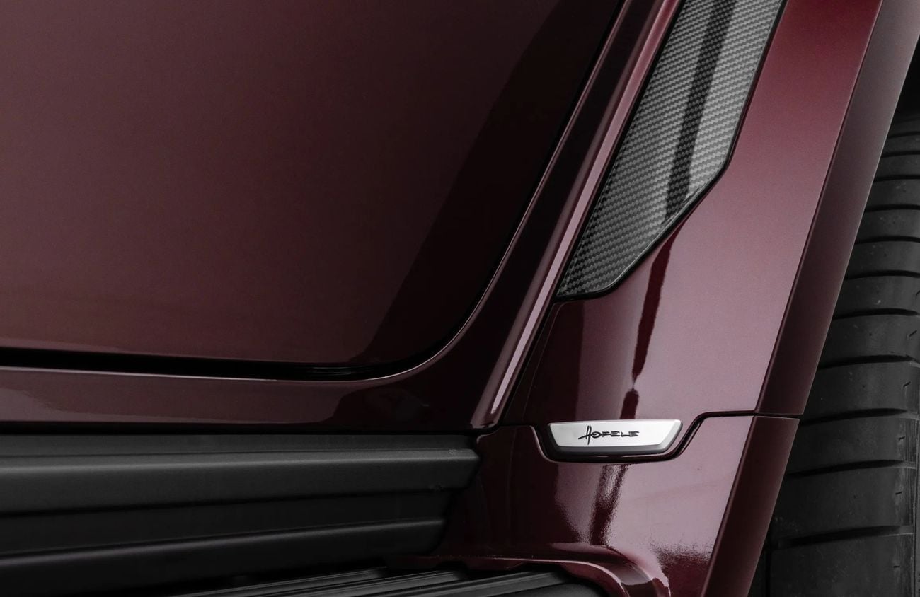 Mercedes Benz G63 AMG 4.0L Twin-Turbocharged V8 Engine