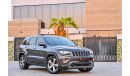 Jeep Grand Cherokee Overland 5.7L V8 | 1,743 P.M | 0% Downpayment | Full Option | Exceptional Condition!