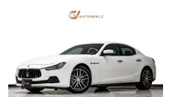 Maserati Ghibli Std Std GCC Spec