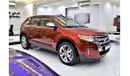 Ford Edge STILL UNDER WARRANTY and SERVICE CONTRACT AVAILABLE! Ford Edge Limited AWD ( 2014 Model ) in Orange