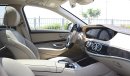 مرسيدس بنز S 560 2018 4MATIC 4.0L V8 0km, GCC Specs with 2 Years Unlimited Mileage Warranty