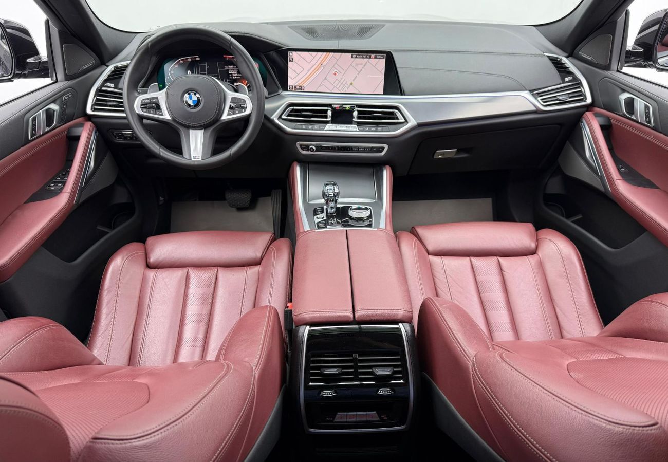 بي أم دبليو X6 40i xLine 3.0L 2021 BMW X6 xDrive40i xLine, 2025 BMW Warranty + Service Pack, Full BMW Service Histo