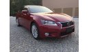 Lexus GS350 Platinum option GCC with warranty till 2018