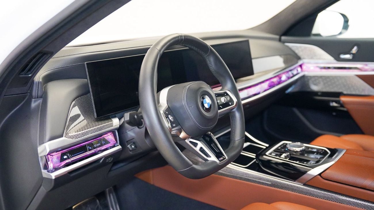 BMW 740i M Sport Individual | AED 4,807 PM | Warranty, Service July 2028, High Option | Special Offer