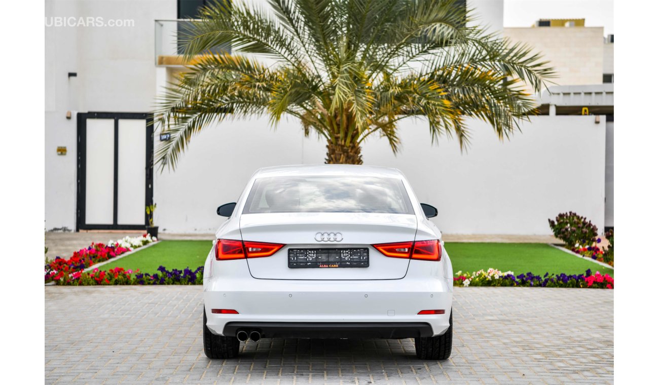 Audi A3 2 Y Warranty!  GCC - AED 939 per month - 0% Downpayment