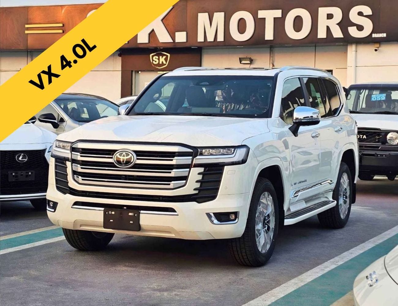 Toyota Land Cruiser VX 4.0L PETROL VX || 4.0L PETROL V6 /RADAR /BIG DVD/JBL SPEAKERS / REAR ENTERTAINMENT DVD /MID OPTION (CODE#VX4MA)