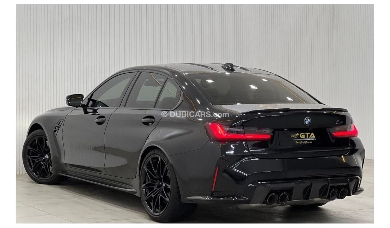 بي أم دبليو M3 2021 BMW M3 Competition, August 2025 BMW Warranty, August 2026 BMW Service Pack, Low Kms, GCC