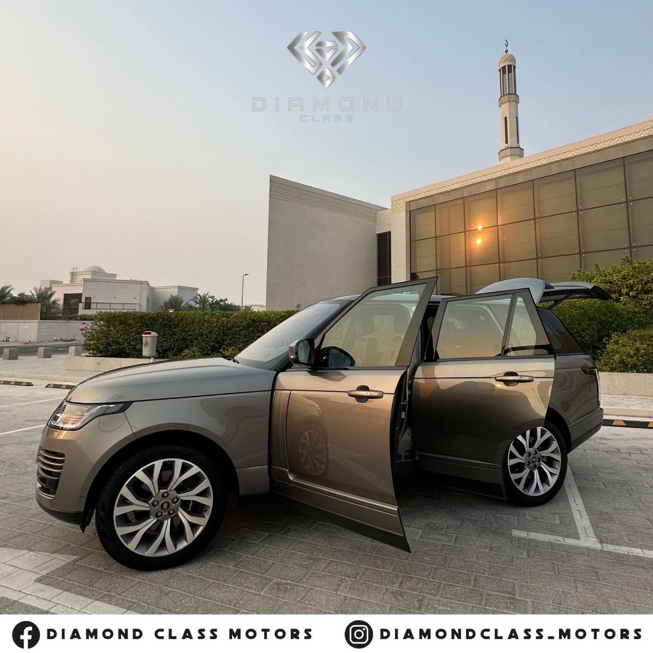 لاند روفر رينج روفر رانج روفر فوج خليجي 6 سلندر بانوراما تحت الضمان الوكالة ،كامل تشييكات