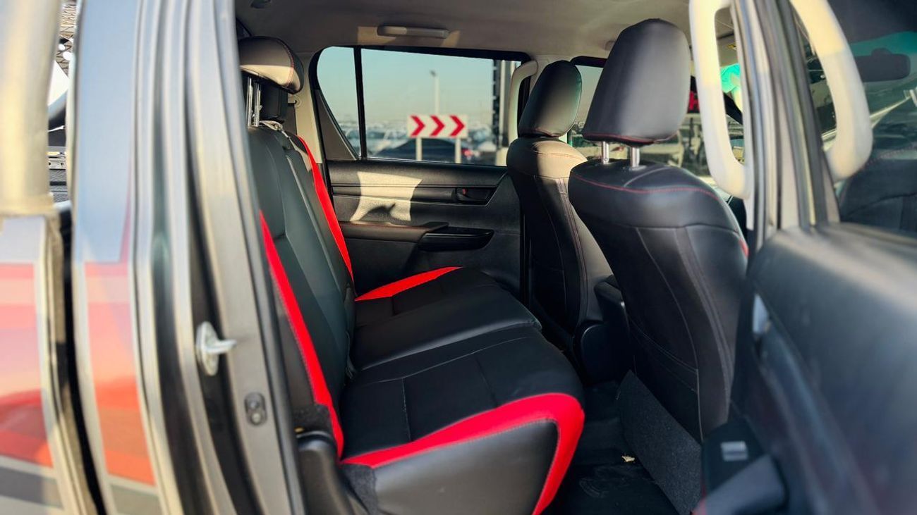 Toyota Hilux 2018| 2.8L DIESEL | AT | RHD | GR ROCCO KIT MODIFIED | GTK 4X4 SPORTS BAR WITH BASKET | ROOF MOUNTED