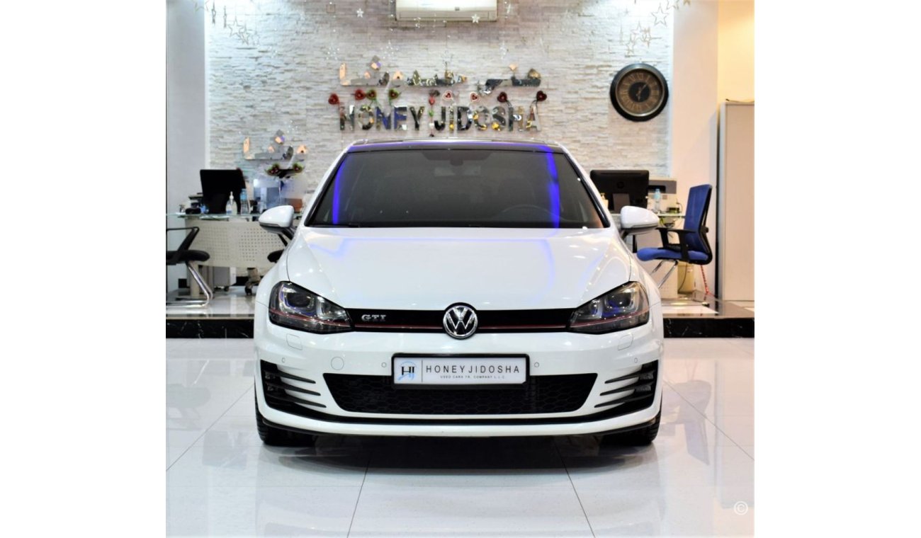 فولكس واجن جولف FULL SERVICE HISTORY! Volkswagen GTi 2016 Model! GCC Specs