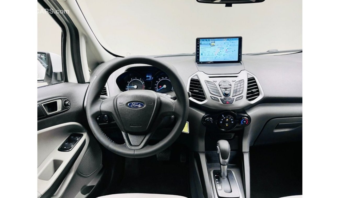 Ford Eco Sport NAVIGATION + LED + LEATHER SEATS + ALLOY WHELS + CAMERA / 2017 / GCC / UNLIMITED MILEAGE WARRANTY